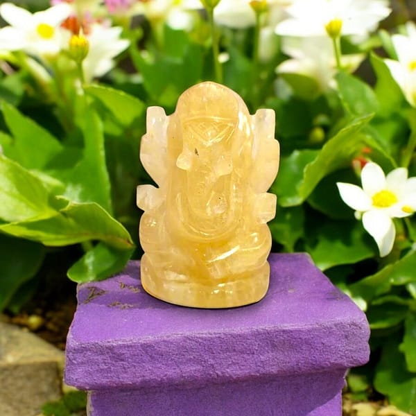 Yellow Aventurine Ganesha