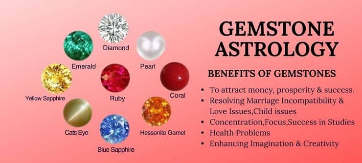 gemstone astrology gemstones weight of 9 astrological gemstones